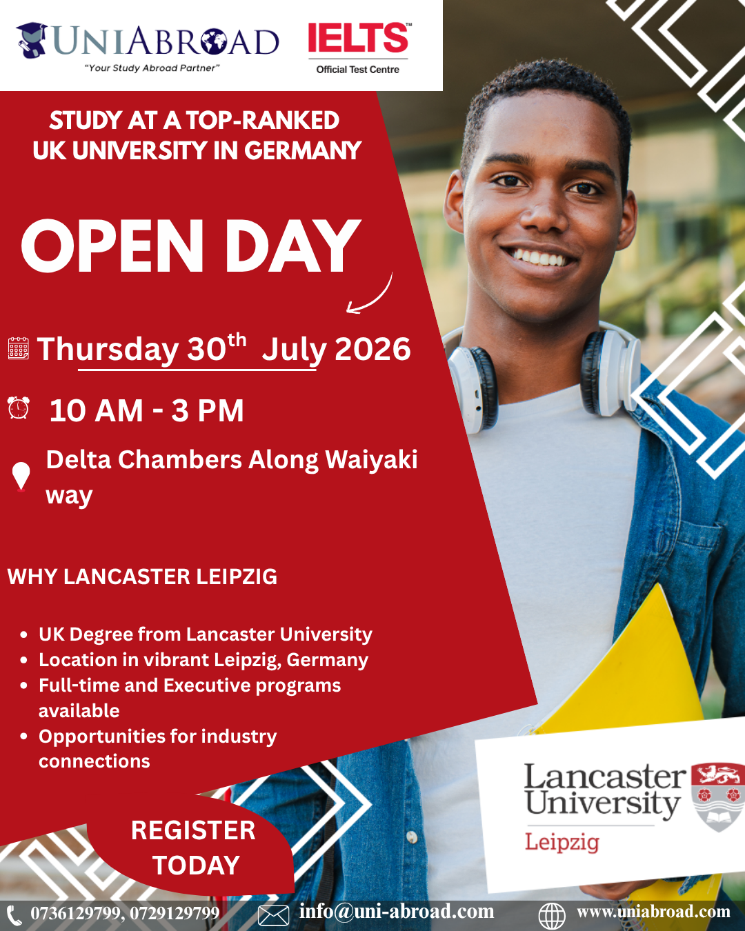 Lancaster Leipzig Open Day