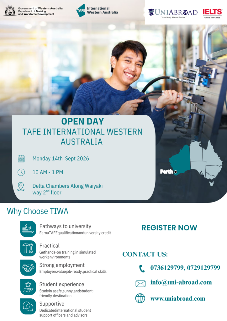 TAFE INTERNATIONAL WESTERN AUSTRALIA OPEN DAY